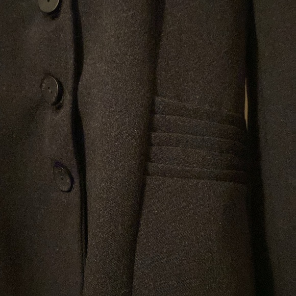 Dark Gray Button Blazer - Picture 3 of 6